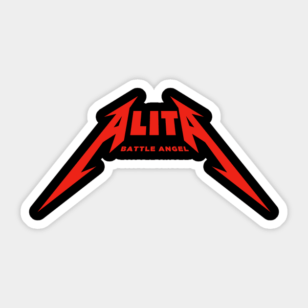 ALITA Sticker by Krobilad